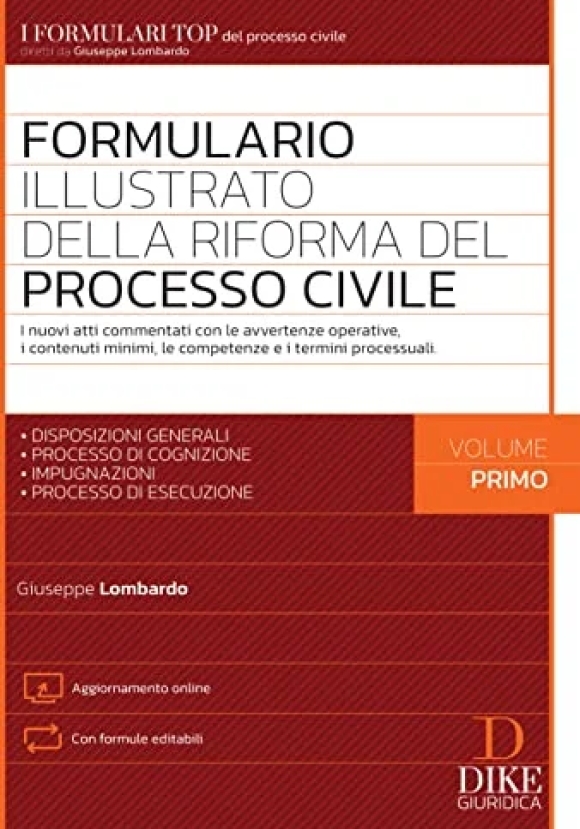 Formulario Illustr.riforma Proc.civile