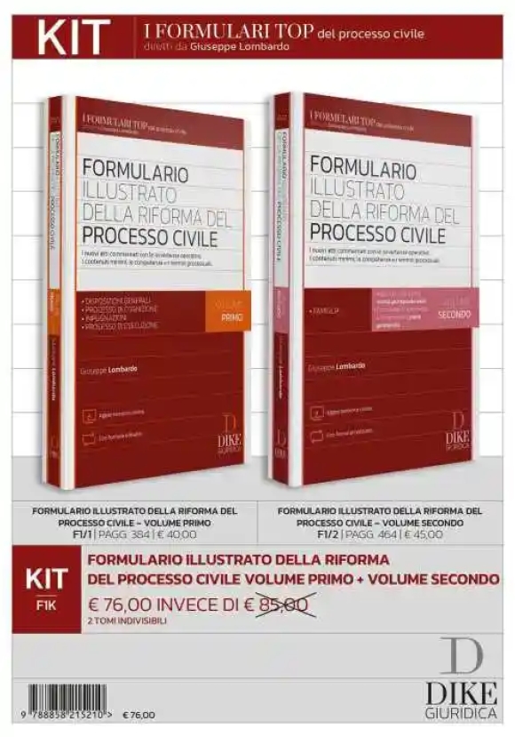 Kit Formulari Top Riforma Proc.civ.2tomi