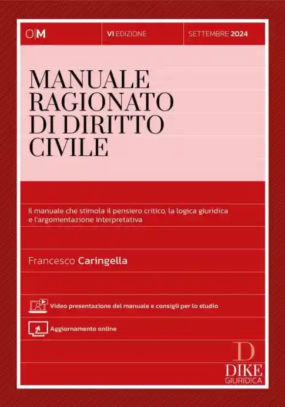 Manuale Ragionato Diritto Civile 2024