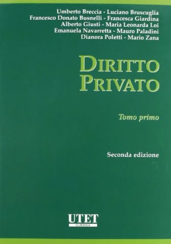 Diritto Privato Tomo 1 2ed.