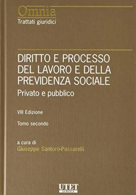 Diritto E Processo Del Lavoro