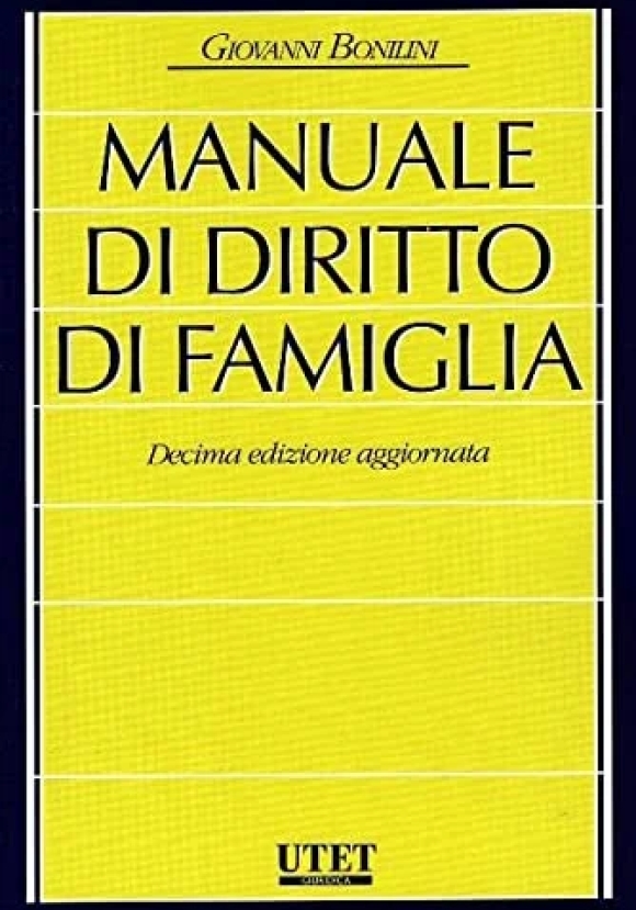 Manuale Diritto Di Famiglia 10ed.