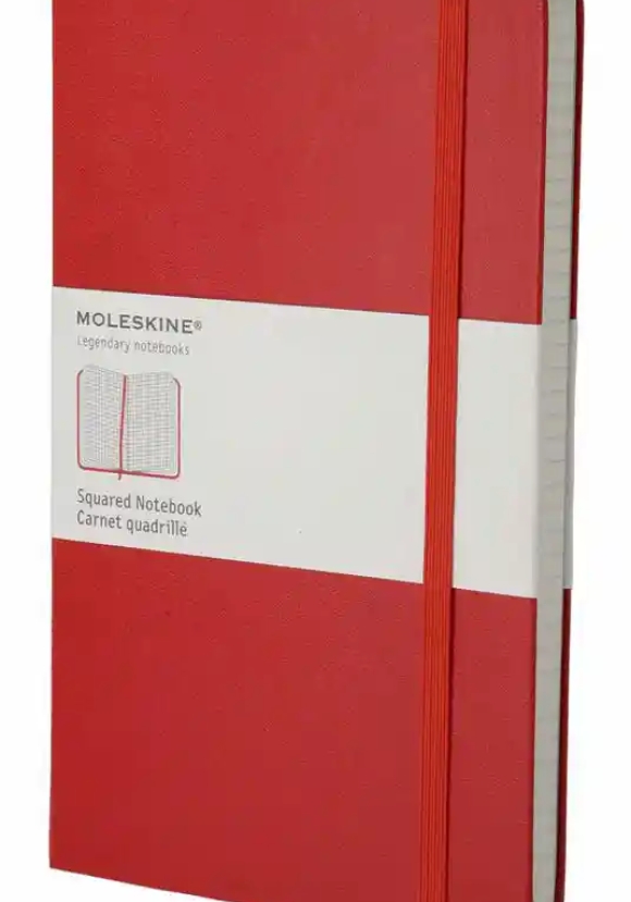 Notebook Large Squ Scarlet Red F2