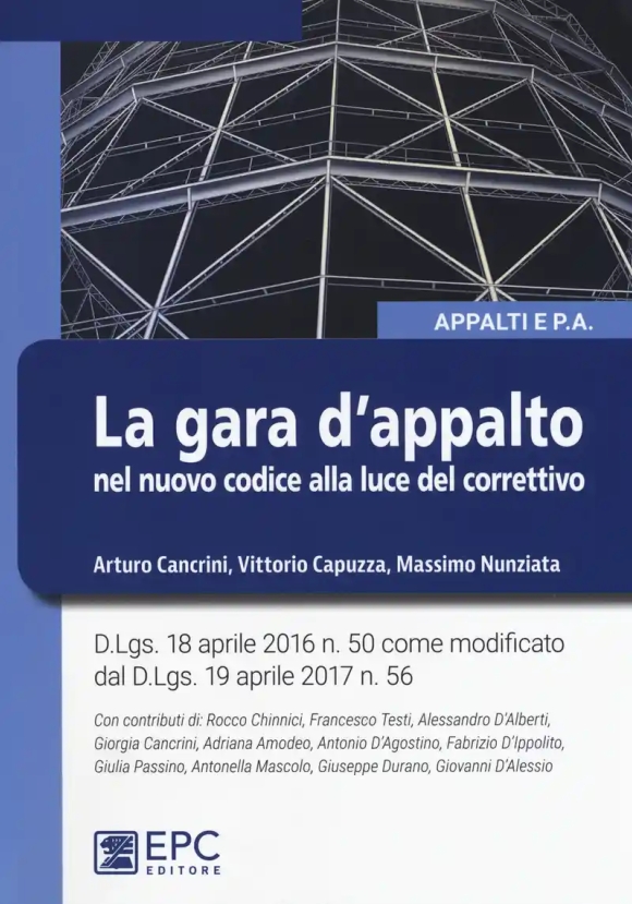 La Gara D'appalto Nel Nuovo Codice Alla Luce Del Correttivo