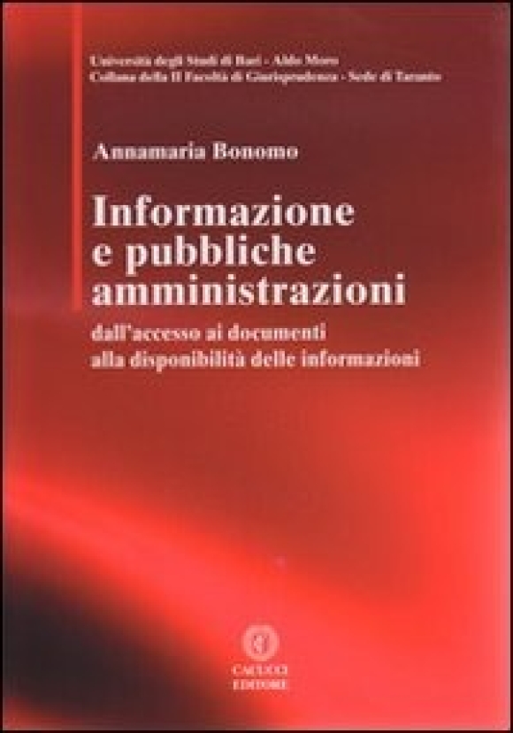 Informazione E Pubbliche Amministrazioni