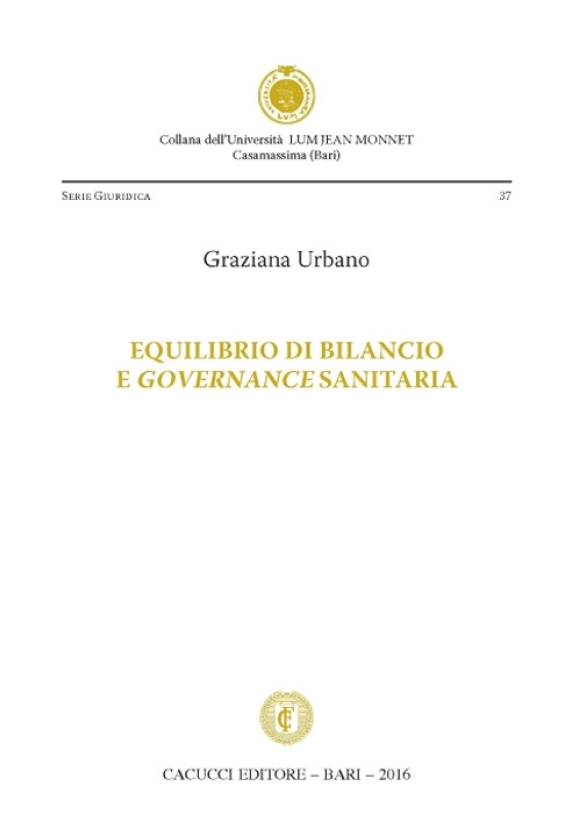 Equilibrio Di Bilancio E Governance Sanitaria