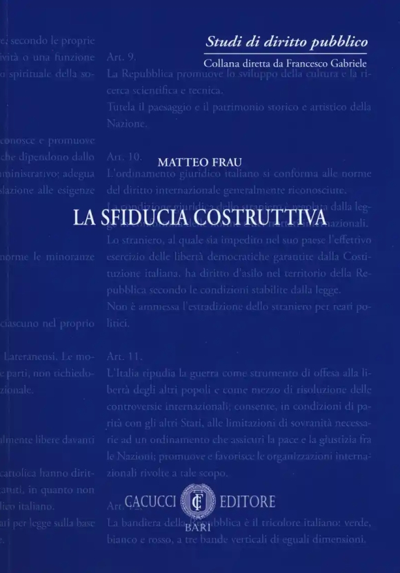 La Sfiducia Costruttiva