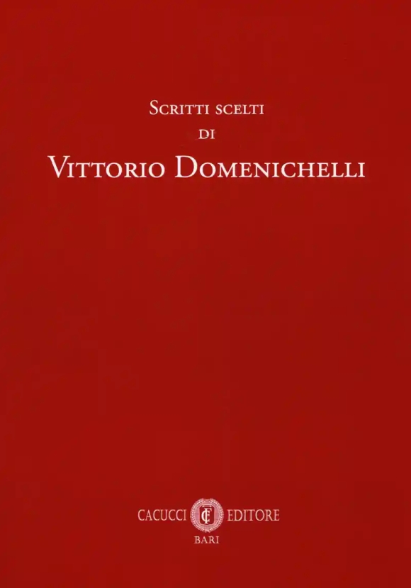 Scritti Scelti Vittorio Domenichelli