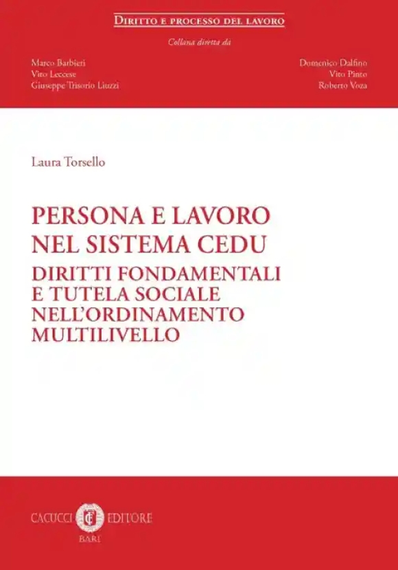 Persona E Lavoro Nel Sistema Cedu