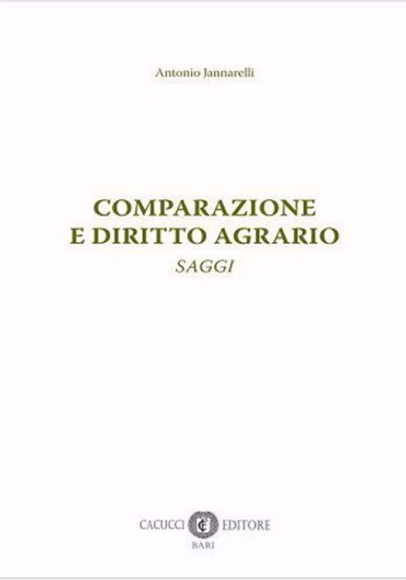 Comparazione E Diritto Agrario