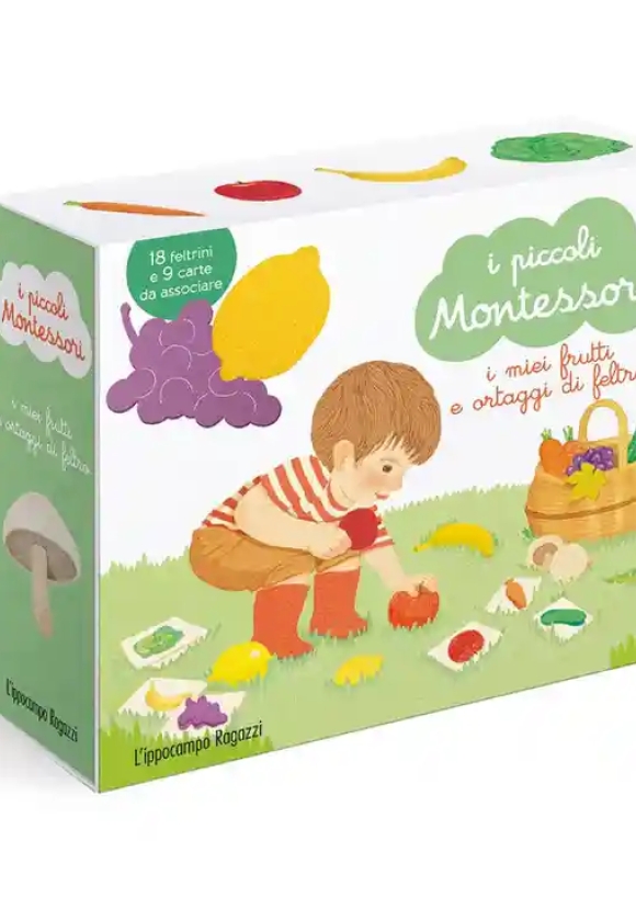 Miei Frutti Ortaggi Di Feltro. I Piccoli Montessori. Ediz. Illustrata. Con Prodotti Vari (i)