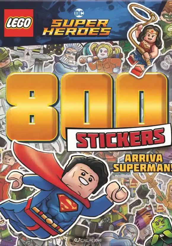 Arriva Superman! Lego Dc. 800 Stickers. Ediz. A Colori