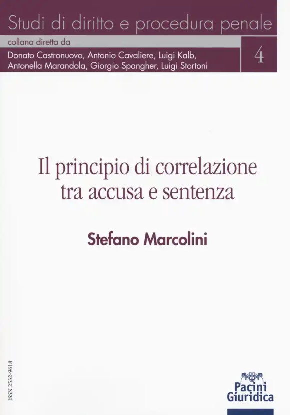 Principio Correlazione Accusa