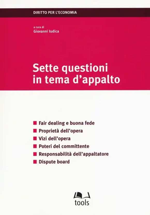 Sette Questioni In Tema Di Appalti