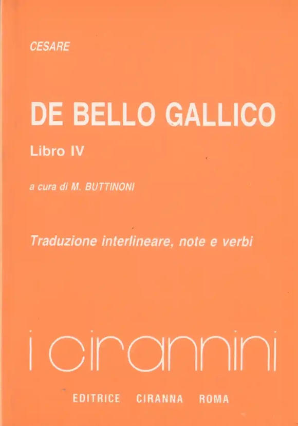 De Bello Gallico - Lib. Iv