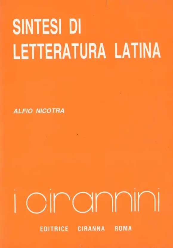 Sintesi Di Letteratura Latina