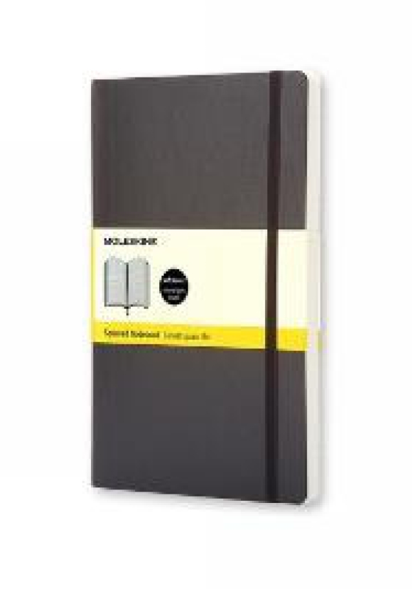 Notebook Pocket Squ Black Soft