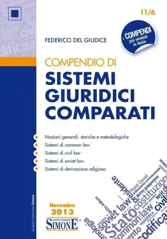 11/6  Compendio Di Sistemi Giuridici Comparati