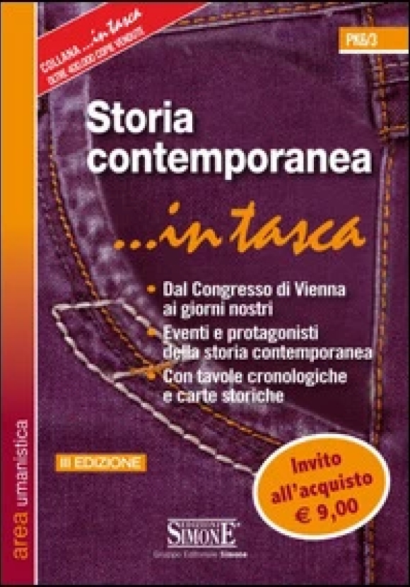 Pk6/3  Storia Contemporanea ... In Tasca