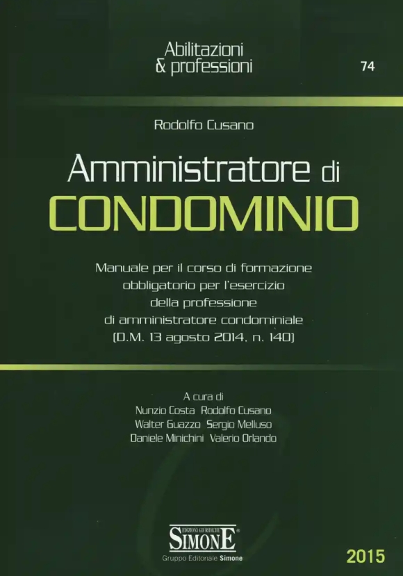 74 Amministratore Di Condominio