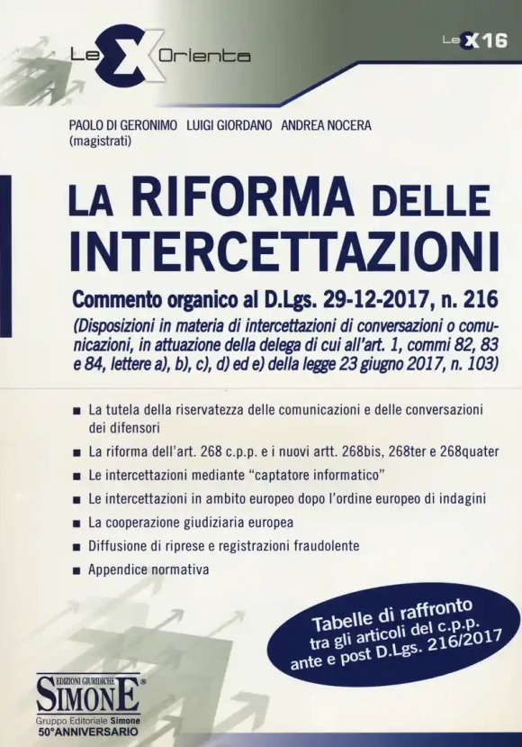 La Riforma Delle Intercettazioni