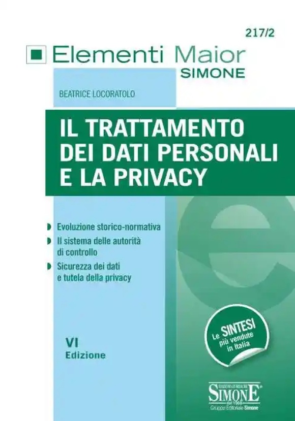 Trattamento Dei Dati Personali E La Privacy (il)