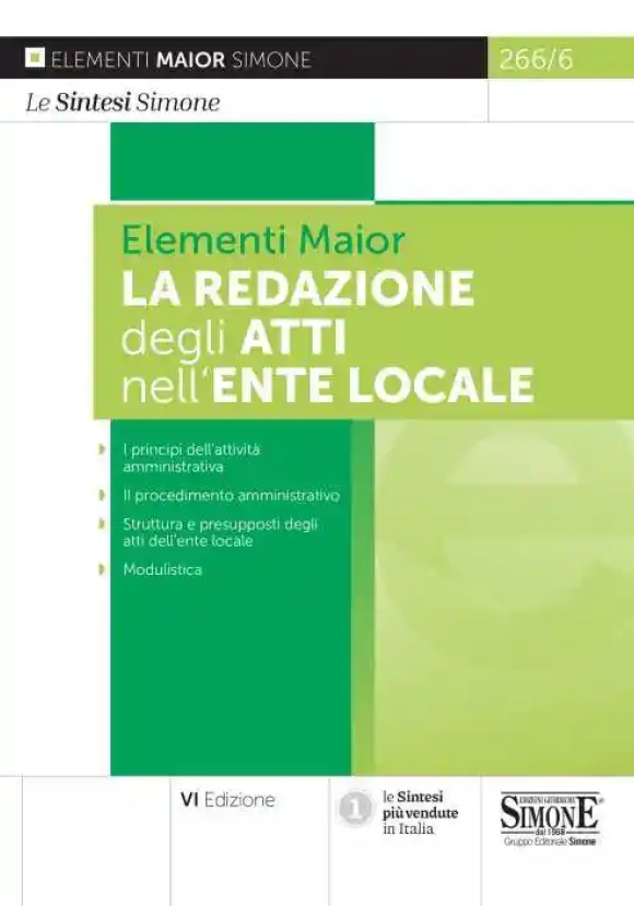 Elementi Maior - La Redazione Degli Atti