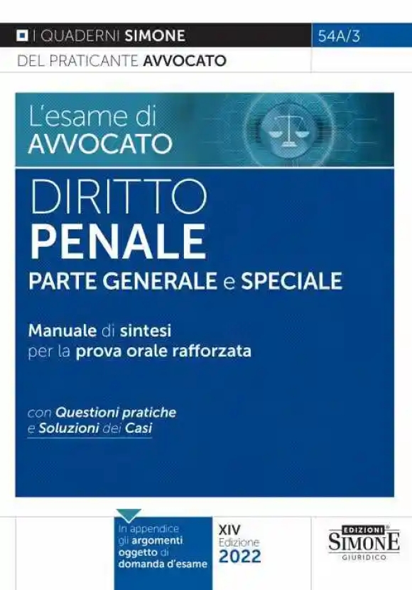 L'esame Di Avvocato - Diritto Penale Pa