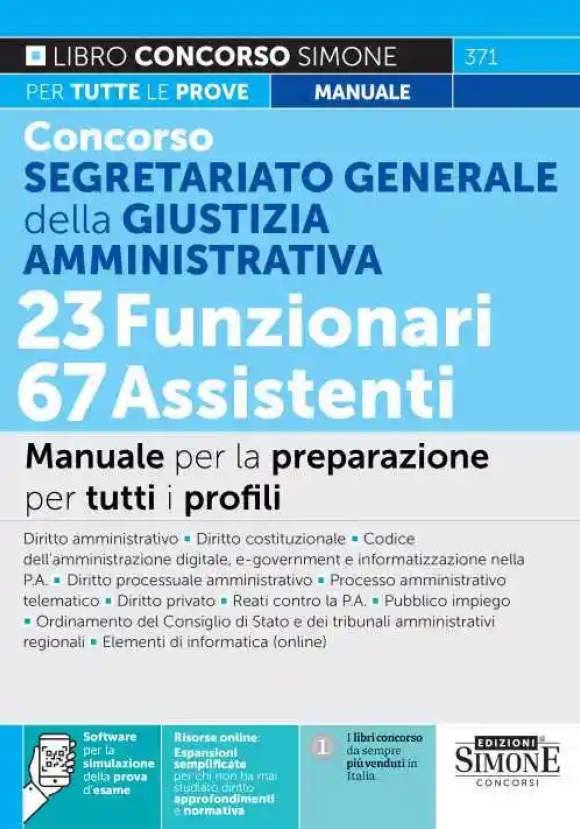 Concorso Segretario Gen.giustizia Amm.va