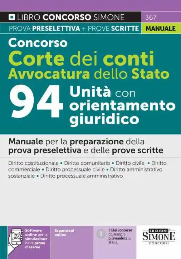 94 Concorso Corte Dei Conti Avvocatura