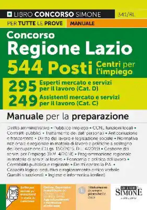 544 Centri Impiego Reg.lazio 295-249