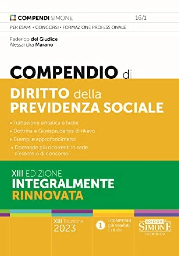 Compendio Diritto Previdenza Sociale