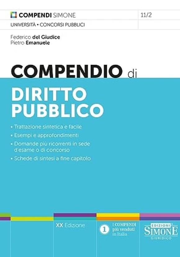 Compendio Di Diritto Pubblico 20ed.