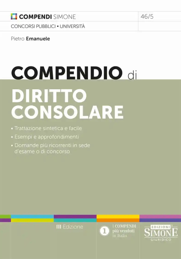 Compendio Diritto Consolare 3ed.