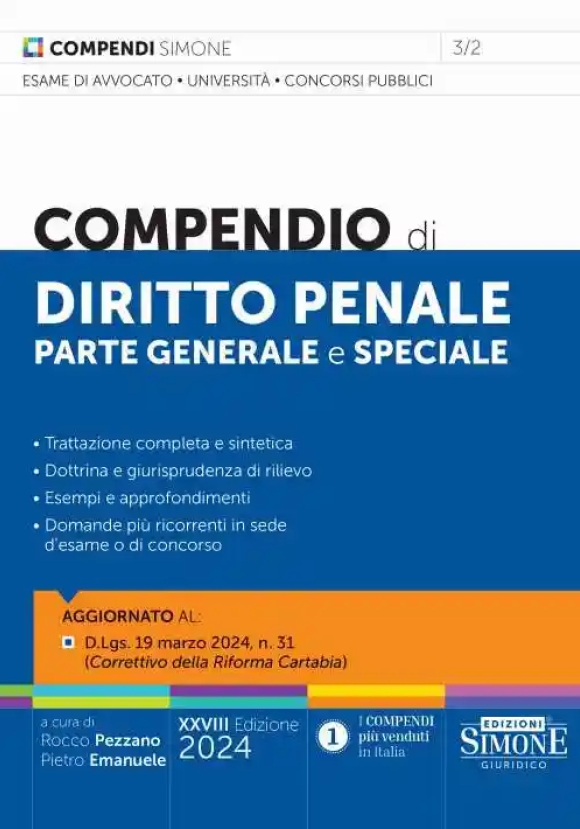 Compendio Diritto Penale P.gen.28ed.