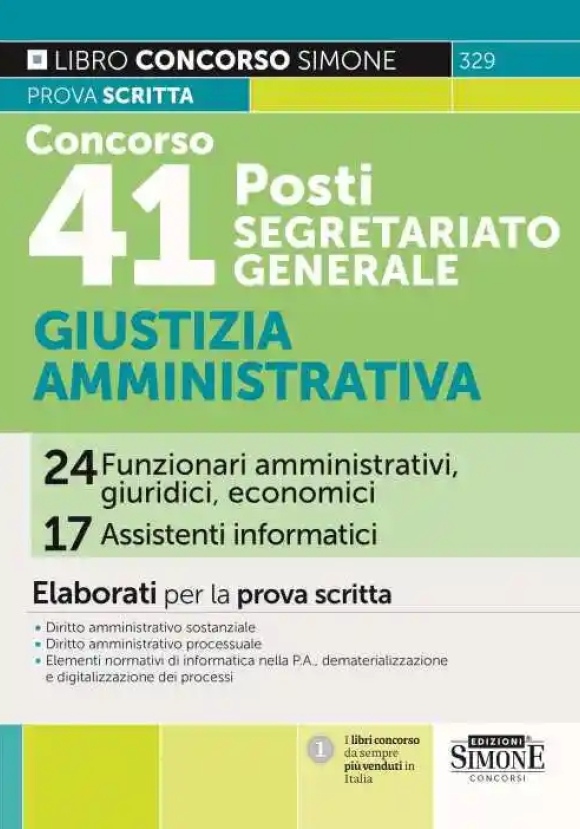 41 Segretariato Gen.giustizia Amm.va