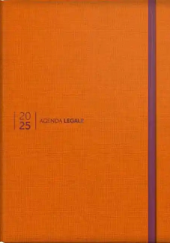 Agenda Legale 2025 Mandarin Orange