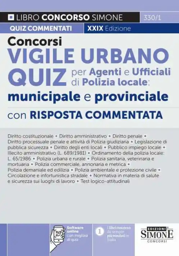 Concorso Vigile Urbano Quiz 29ed.