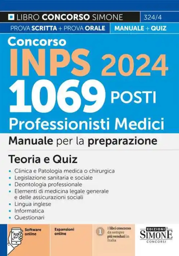 1069 Professionisti Medici Inps 2024