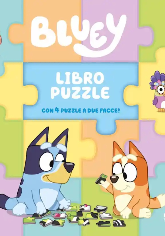 Bluey. Libro Puzzle. Ediz. A Colori