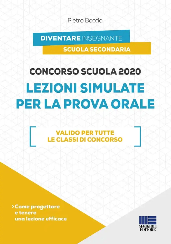 Lezioni Simulate Prova Orale Scuola 2020