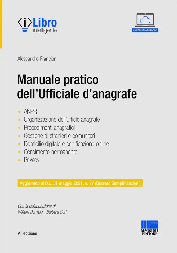 Manuale Pratico Dell'ufficiale D'anagrafe