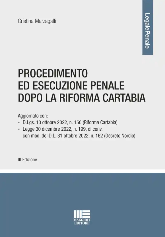 Procedimento Esecuzione Penale 3ed.