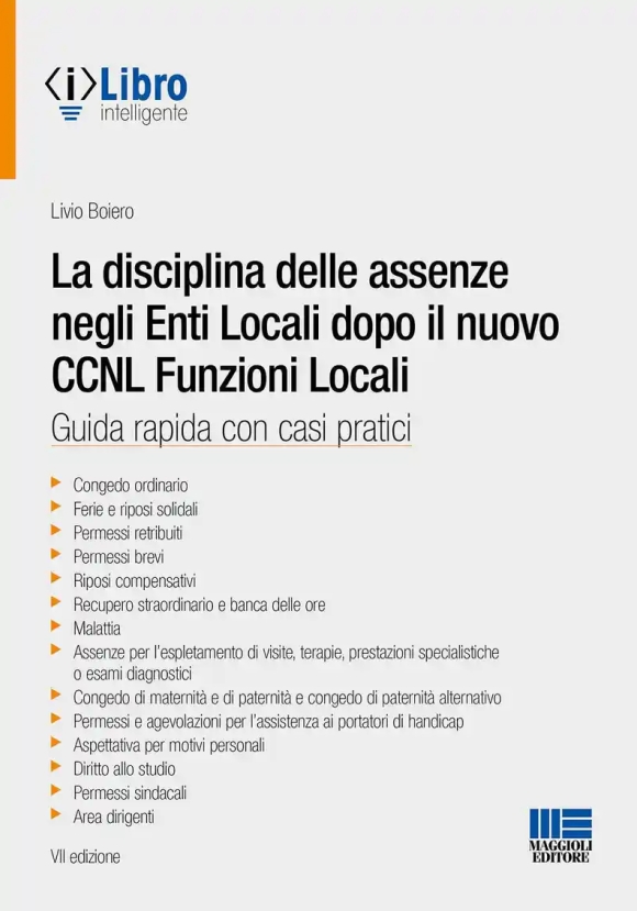 Disciplina Assenze Enti Locali 7ed.