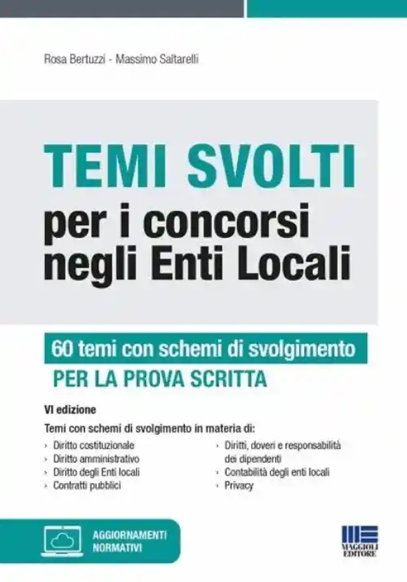 Temi Svolti Concorsi Enti Locali