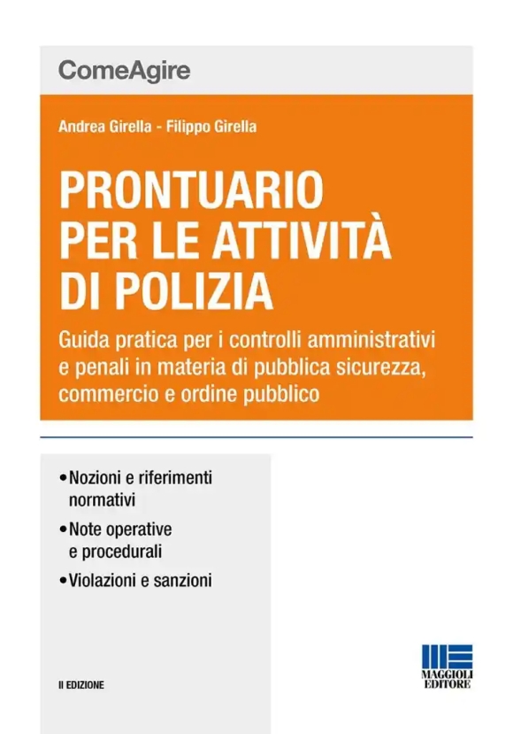 Prontuario Attivit? Polizia 2ed