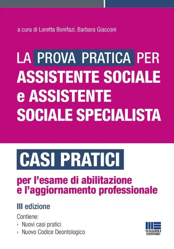 Prova Pratica Assistente Sociale 3ed.