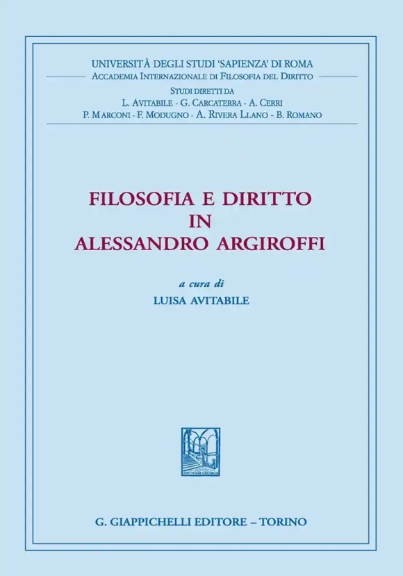 Filosofia E Diritto In Al.