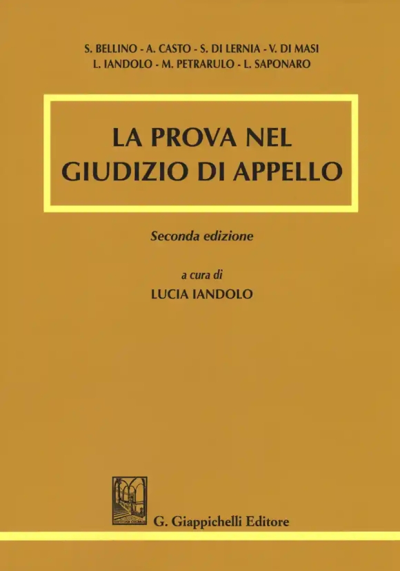 Prova Nel Giudizio Appello