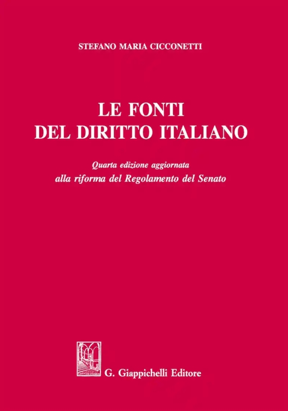 Fonti Del Diritto Italiano